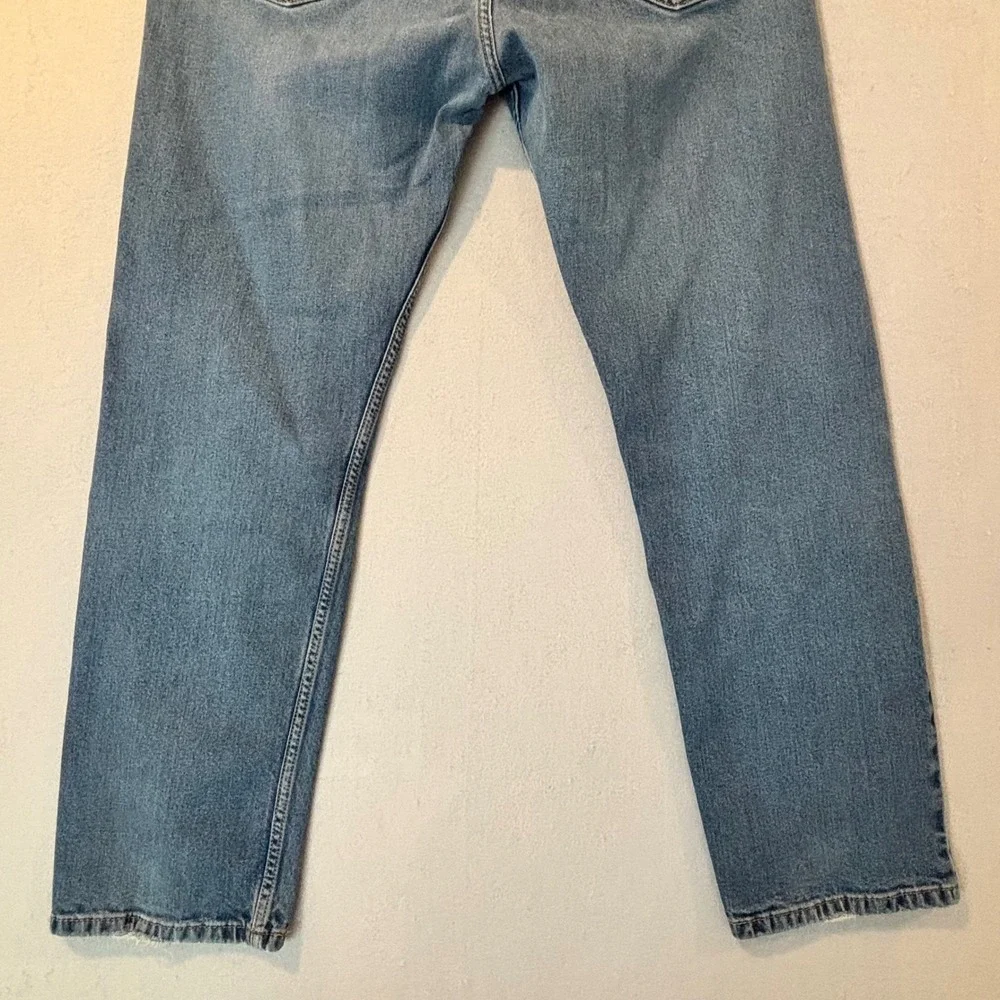 Levis 505 Regular Fit Straight Leg Jeans Mens 38x32 Medium Wash Denim 00505-1620